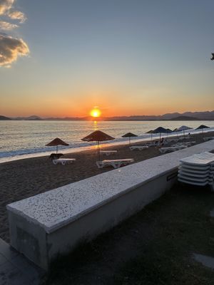 The view!  at Motif Restaurant in Fethiye