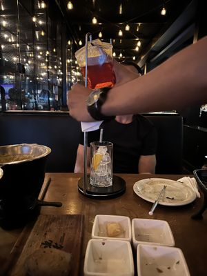 Vampiro cocktail   at Blackpot in Santa Catarina