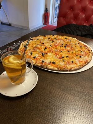 Vegan pizza - big size   at RedBus.LV in Jurmala