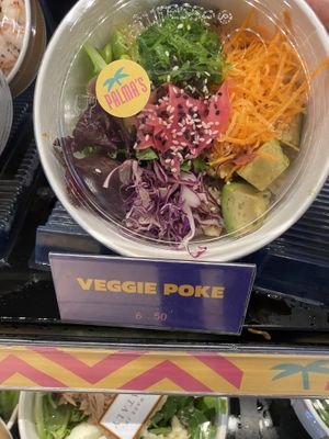 Veggie poke bowl  at FCO - Eataly - T1 in Fiumicino