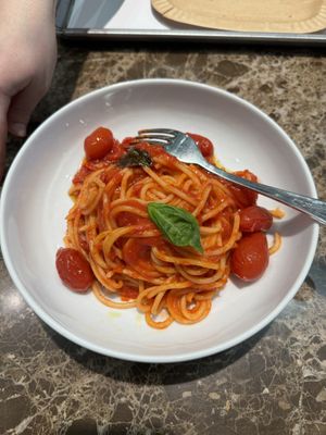 Vegan pastaa  at FCO - Eataly - T1 in Fiumicino