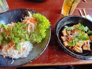 Reisnudelsalat mit Tofu at Hanoi 36 in Cologne