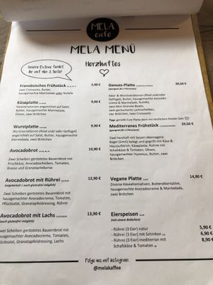 Food  at Mela Kaffee & Cafe in Stuttgart