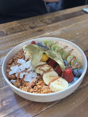 Blue ocean bowl - really good but not cheap!  at Mela Kaffee & Cafe in Stuttgart