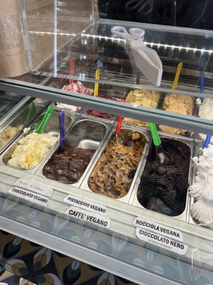 Anche caffè vegano!   at Cafiero Gelato in Sorrento