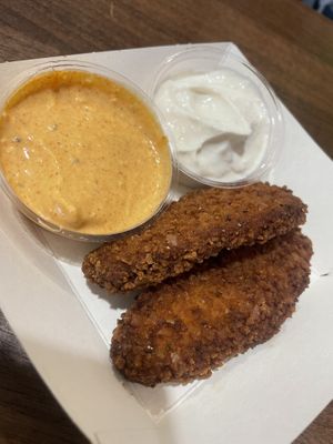 Chicken goujons   at PANC Foods in Manchester