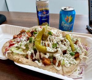 Grilled Chick’N Tikka Kebab £12 - huge  at PANC Foods in Manchester