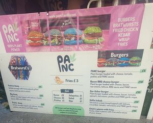 Xmas market menu 2022 at PANC Foods in Manchester