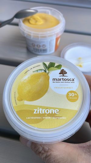 Different types of vegan ice cream is available   at Neue Weberei in Wernau