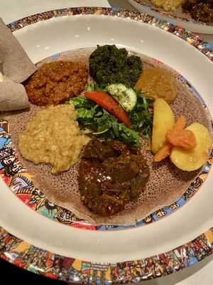 Vegan plate  #Veganuary at Daaro  in Neu-isenburg