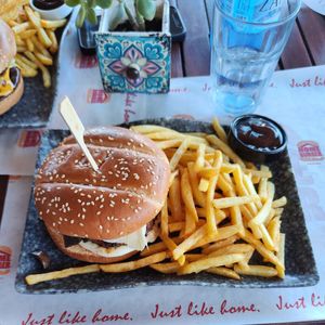 Burger at Home Burger in Kos