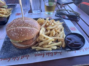 And another   at Home Burger in Kos