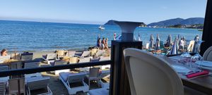 View at SeaSide Restaurant in Zakynthos