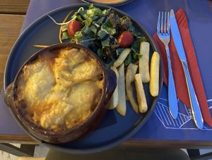 Vegan Moussaka  at SeaSide Restaurant in Zakynthos