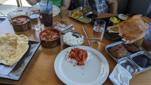 Crepe, Bhatura, Tilla Masala at The Madras Cafe in Ocala