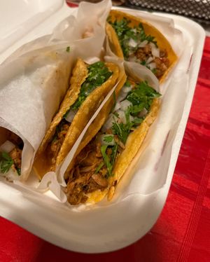 Birria Tacos  at Tacotarian in San Diego