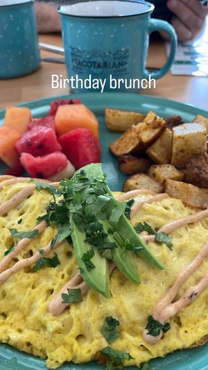 They also have great coffee  at Tacotarian in San Diego