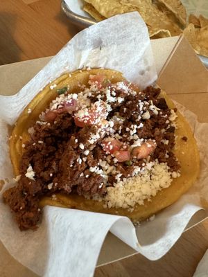 Chorizo   at Tacotarian in San Diego