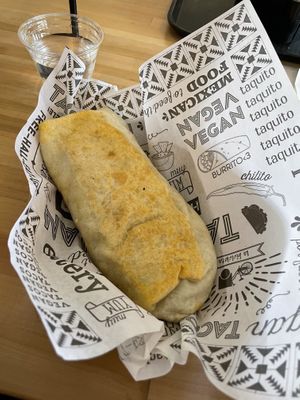 Cali burrito -no side   at Tacotarian in San Diego