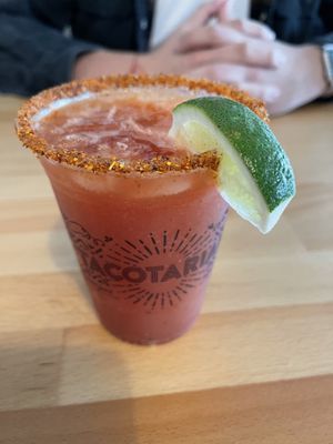 michelada   at Tacotarian in San Diego