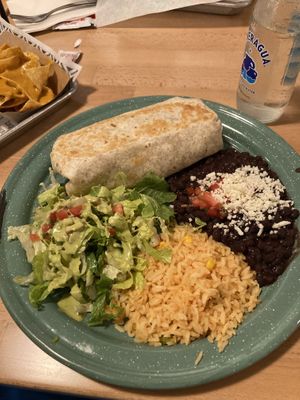 Cali Burrito  at Tacotarian in San Diego