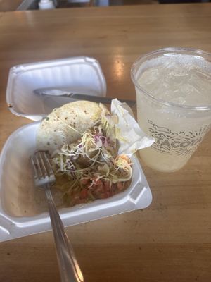 Baja Taco  at Tacotarian in San Diego