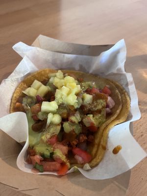 Taco  at Tacotarian in San Diego