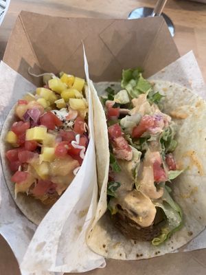 Tacos  at Tacotarian in San Diego