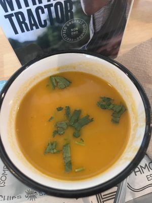 Soup  at Tacotarian in San Diego