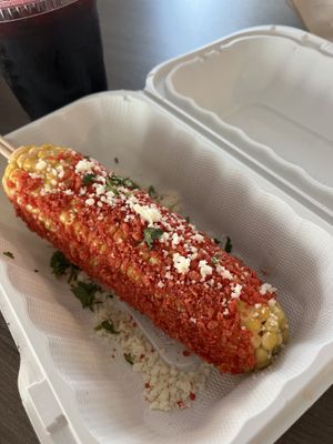 Elote #Veganuary at Tacotarian in San Diego