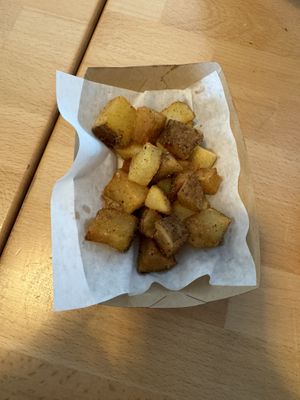 side of potatoes (brunch)   at Tacotarian in San Diego