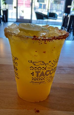 Mango Margherita at Tacotarian in San Diego
