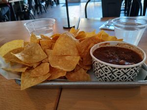 Chips & Salsa at Tacotarian in San Diego