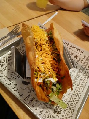 Giant Mushroom Asada Taco! at Tacotarian in San Diego