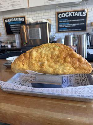 Giant Taco  at Tacotarian in San Diego