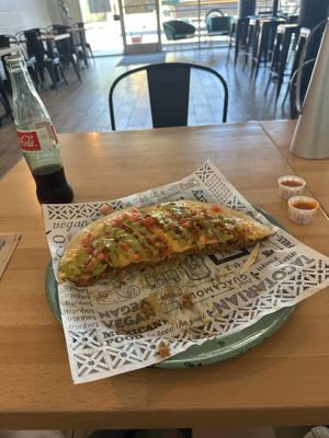 Been here a few times, everything has been delicious so far. Had the Mexican pizza last visit and it was great. Can’t recommend anything over the other, try it all.  at Tacotarian in San Diego