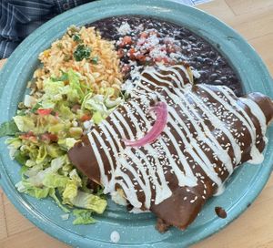 Enchiladas de Mole  at Tacotarian in San Diego