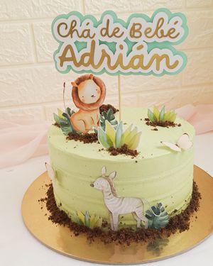 Bolo para chá de bébé vegan at You Can Be Vegetarian in Samora Correia