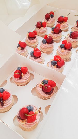 Cupcakes vegan at You Can Be Vegetarian in Samora Correia