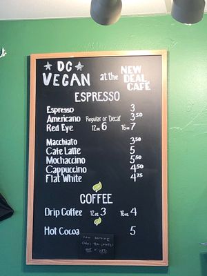 Cafe  at Pianta at the New Deal Cafe in Greenbelt