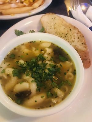 Soup du jour  at Pianta at the New Deal Cafe in Greenbelt