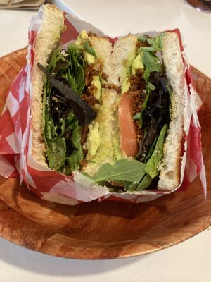 BALT was awesome!   at Plant Based Paradise - Kaimuki in Honolulu