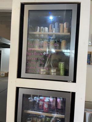 fridge (special was pumpkin spice chia!)  at Plant Based Paradise - Kaimuki in Honolulu