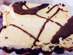 Gluten free peanut butter chocolate cake at Sweet and Natural in Mount Rainier