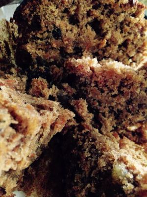 Morning Glory  gluten free muffin at Sweet and Natural in Mount Rainier