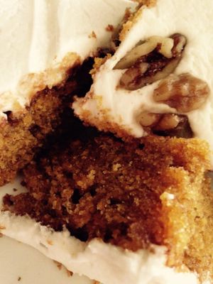 Gluten free pumpkin spice cake at Sweet and Natural in Mount Rainier