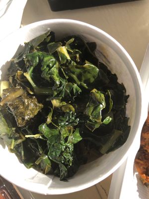 Side of kale  at Sweet and Natural in Mount Rainier