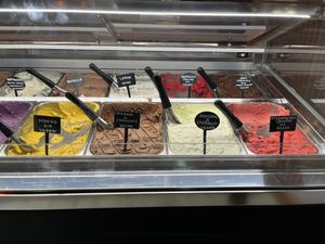 Vegan offers  at Gelateria I Nonni in Rovinj