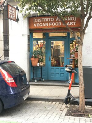  at Distrito Vegano - Pop Up in Madrid