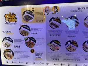 Menu   at Smok Mok - Food Stall in Madrid